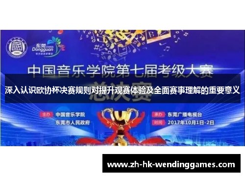 深入认识欧协杯决赛规则对提升观赛体验及全面赛事理解的重要意义 深入认识欧协杯决赛规则对提升观赛体验及全面赛事理解的重要意义